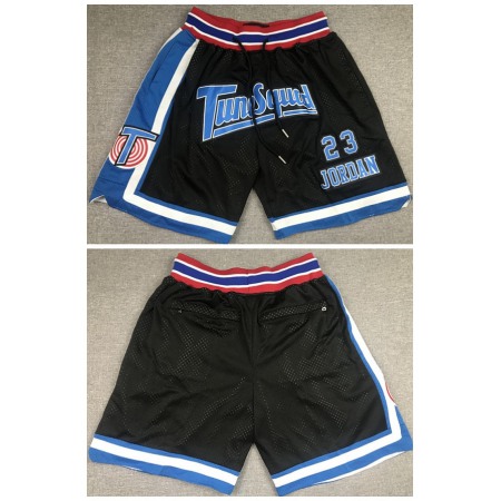 Men's Space Jam Tune Squad Black Mitchell&Ness Shorts (Run Small)