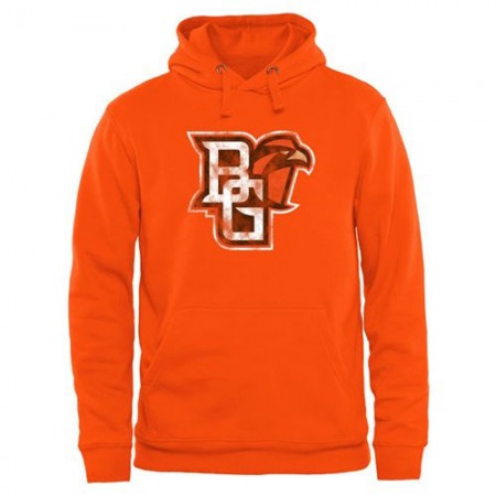 Bowling Green St. Falcons Classic Primary Pullover Hoodie Orange