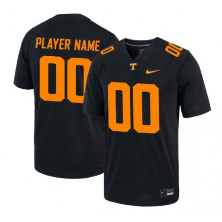 Toddlers Tennessee Volunteers Customized Black Stitched Game Jersey