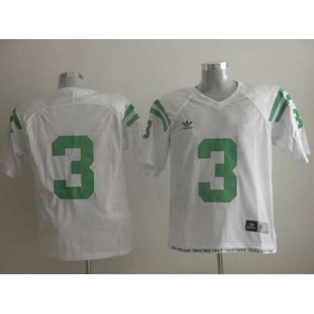 Dame #3 Joe Montana White Stitched NCAA Jersey