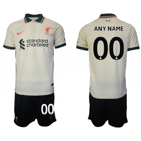 Men's Liverpool Custom 2021/22 Away Jersey Suit