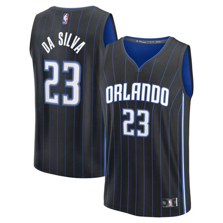 Youth Orlando Magic Tristan da Silva Black 2024 NBA Draft Fast Break Player Jersey - Icon Edition