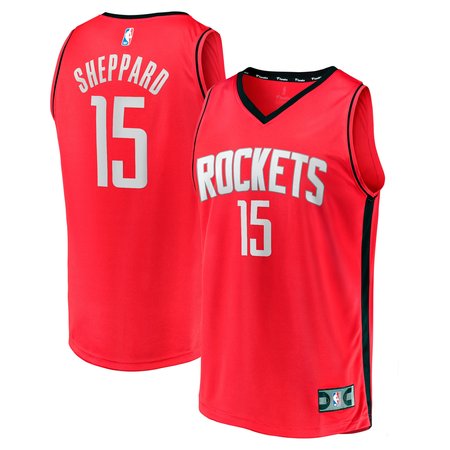 Youth Houston Rockets Reed Sheppard Red 2024 NBA Draft Fast Break Player Jersey - Icon Edition