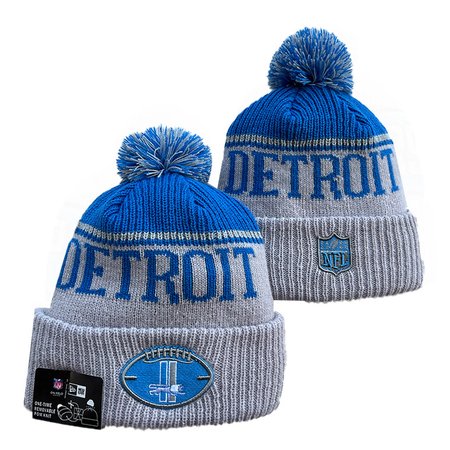 Detroit Lions Knit Hat