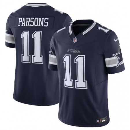 Men's Dallas Cowboys #11 Micah Parsons Navy 2023 F.U.S.E. Limited Stitched Football Jersey