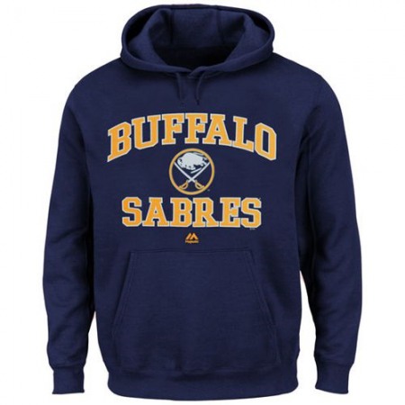 Buffalo Sabres Majestic Heart & Soul Hoodie Navy Blue