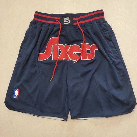 Philadelphia 76ers Blue Shorts