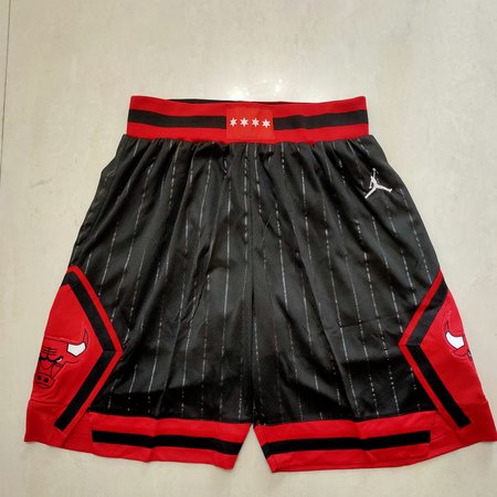 Chicago Bulls Black Shorts